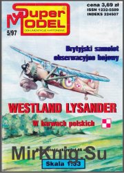  Westland Lysander [Super Model  5/1997]