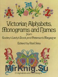 Victorian Alphabets, Monograms and Names for Needleworkers