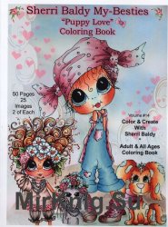 Sherri Baldy My Besties TM Puppy Love Coloring Book