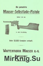 Die Patentirte Mauser-Selbstlade-Pistole Caliber 7,63 mm