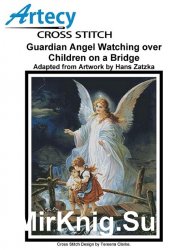 Guardian Angel Watching over Children on a Bridge