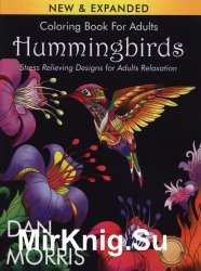 Hummingbirds Coloring Book for Adults