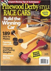 Pinewood Derby-style Race Cars
