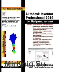Autodesk Inventor Professional 2019 for Designers, 19th Edition