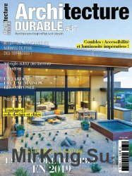 Architecture Durable - Mai/Juillet 2019