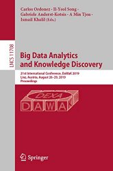 Big Data Analytics and Knowledge Discovery: 21st International Conference, DaWaK 2019
