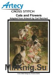 Cats and Flowers (Artecy Cross Stitch)