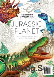 Harmony of Colour Book. Jurassic Planet