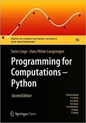 Programming for Computations - Python: A Gentle Introduction to Numerical Simulations with Python 3.6, 2nd Edition
