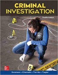 Criminal Investigation, 12th Edition