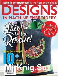 Designs in Machine Embroidery 117 2019 July/August