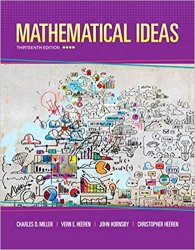 Mathematical Ideas, 13th Edition
