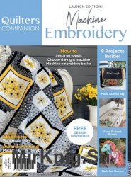 Quilters Companion Machine Embroidery 1 2019