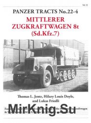 Mittlerer Zugkraftwagen 8t (Sd.Kfz.7) (Panzer Tracts No.22-4)