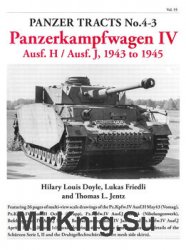 Panzerkampfwagen IV Ausf.H / Ausf.J, 1943 to 1945 (Panzer Tracts No.4-3)