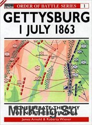 Order of Battle 1 - Gettysburg July 1 1863: Confederate: The Army of Northern Virginia