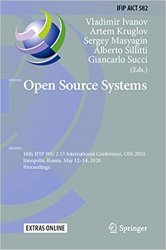 Open Source Systems: 16th IFIP WG 2.13 International Conference, OSS 2020