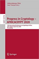 Progress in Cryptology - AFRICACRYPT 2020