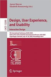 Design, User Experience, and Usability, 9th International Conference: DUXU 2020, Part 1-3
