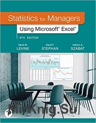 Statistics for Managers Using Microsoft Excel 9th Edition
