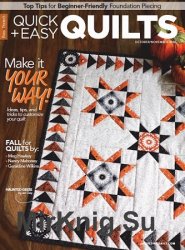 McCalls Quick Quilts - October/November 2020