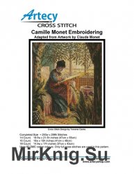 Artecy Cross Stitch  - Camille Monet Embroidering