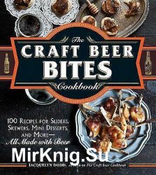 The craft beer bites cookbook