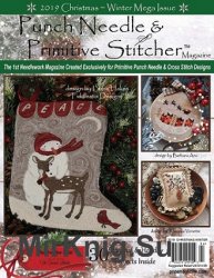 Punch Needle & Primitive Stitcher - Winter/Christmas 2019