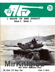 AFV-G2: A Magazine For Armor Enthusiasts Vol.4 No.04 (1973)