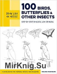 Draw Like an Artist: 100 Birds, Butterflies, and Other Insects