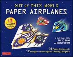 Out of This World Paper Airplanes Kit