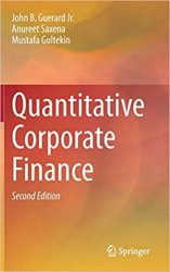 Quantitative Corporate Finance, Second Edition