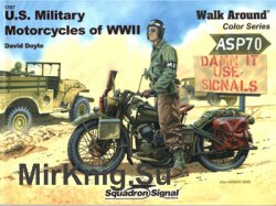 U.S. Military Motorcycles of WWII Walk Around (Squadron Signal 5707)