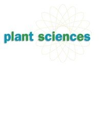 Plant Sciences. Volume 3