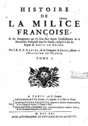 Histoire de la milice francoise... T.1