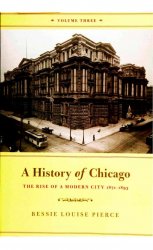 A History of Chicago, The Rise of a Modern City 1871-1893 Vol.3