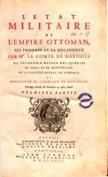 L'etat militaire de l'empire Ottoman, ses progr?s et sa decadence  P.1