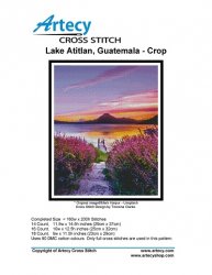 Artecy Cross Stitch - Lake Atitlan, Guatemala