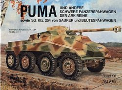 Waffen-Arsenal Band 96 - Puma und andere schwere Panzerspahwagen der ARK-Reihe, SdKfz 254, Beutespahwagen