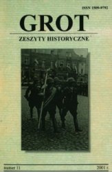 Grot. Zeszyty Historyczne  11 (4/2001)