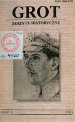 Grot. Zeszyty Historyczne  12 (1/2002)