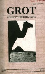 Grot. Zeszyty Historyczne  13 (2/2002)