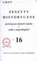 Grot. Zeszyty Historyczne  16 (1/2003)