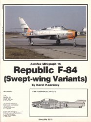 Republic F-84 (Aerofax Minigraph 15)