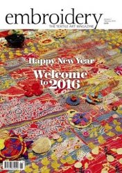 Embroidery Magazine - January/February 2016