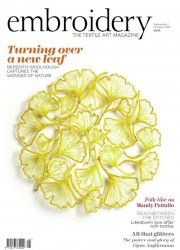 Embroidery Magazine - September/October 2016