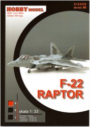   F-22 Raptor (Hobby Model 098)