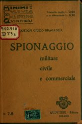 Spionaggio: Militare, Civile e Commerciale