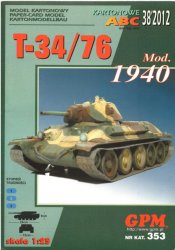   T-34/76 mod. 1940 (GPM 353)