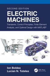 Electric Machines: Transients, Control Principles, Finite Element Analysis, and Optimal Design with MATLAB, Second Edition